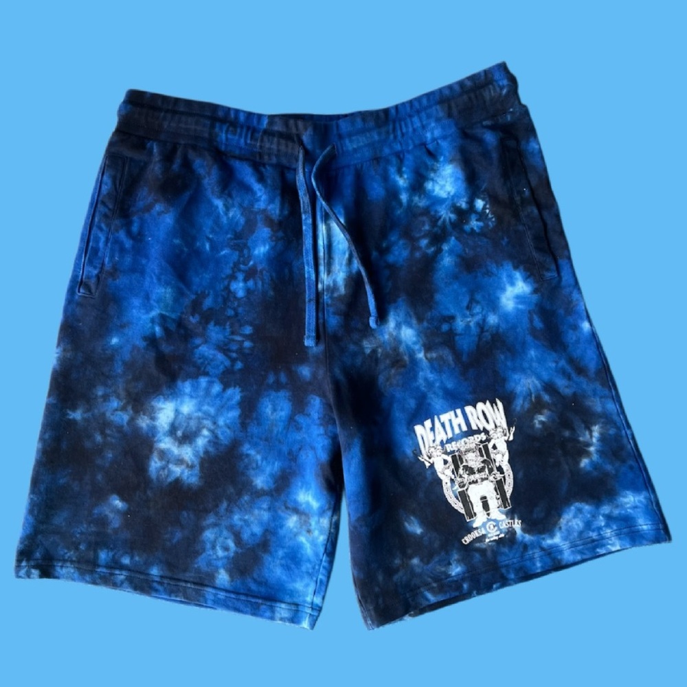 Crooks & Castles X Death Row Records Tie-Dye Shorts